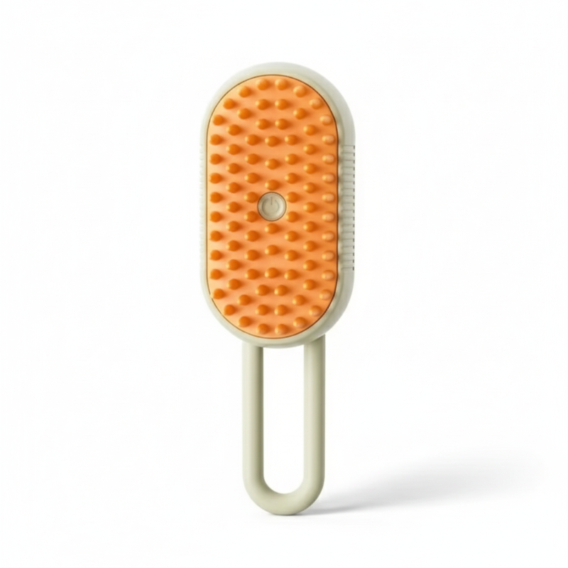 Brosse à vapeur apaisante pour chat