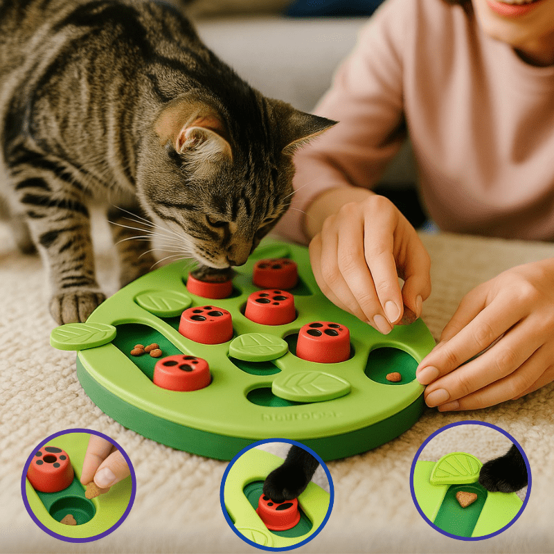 La gamelle-puzzle qui change tout. Anti-glouton, évolutif,et mouvement doux 🐾