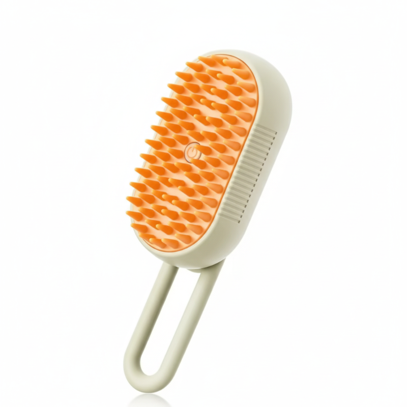Brosse à vapeur apaisante pour chat